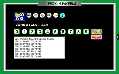 pick 4 random numbers